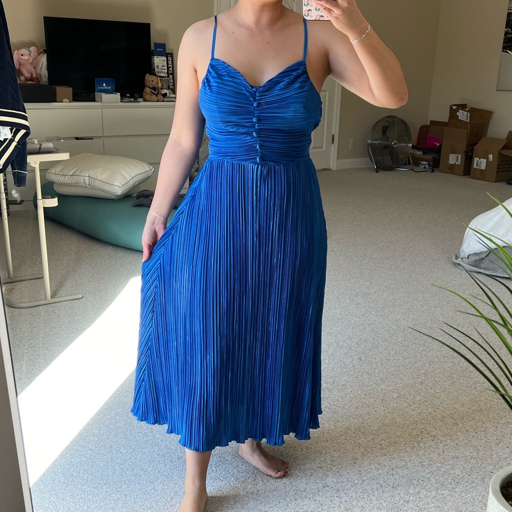 Blue Midi Dress for Greece